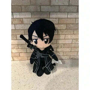 S.A.O. Sword Art Online Kirito Plush Doll Anime GREAT EASTERN ENTERTAINMENT b3